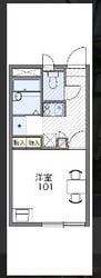 レオパレスグレイスの物件間取画像